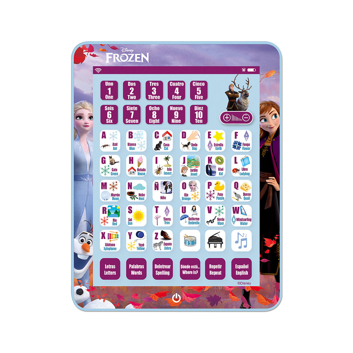 Disney Frozen Bilingual Educational Learning Tablet - image 2