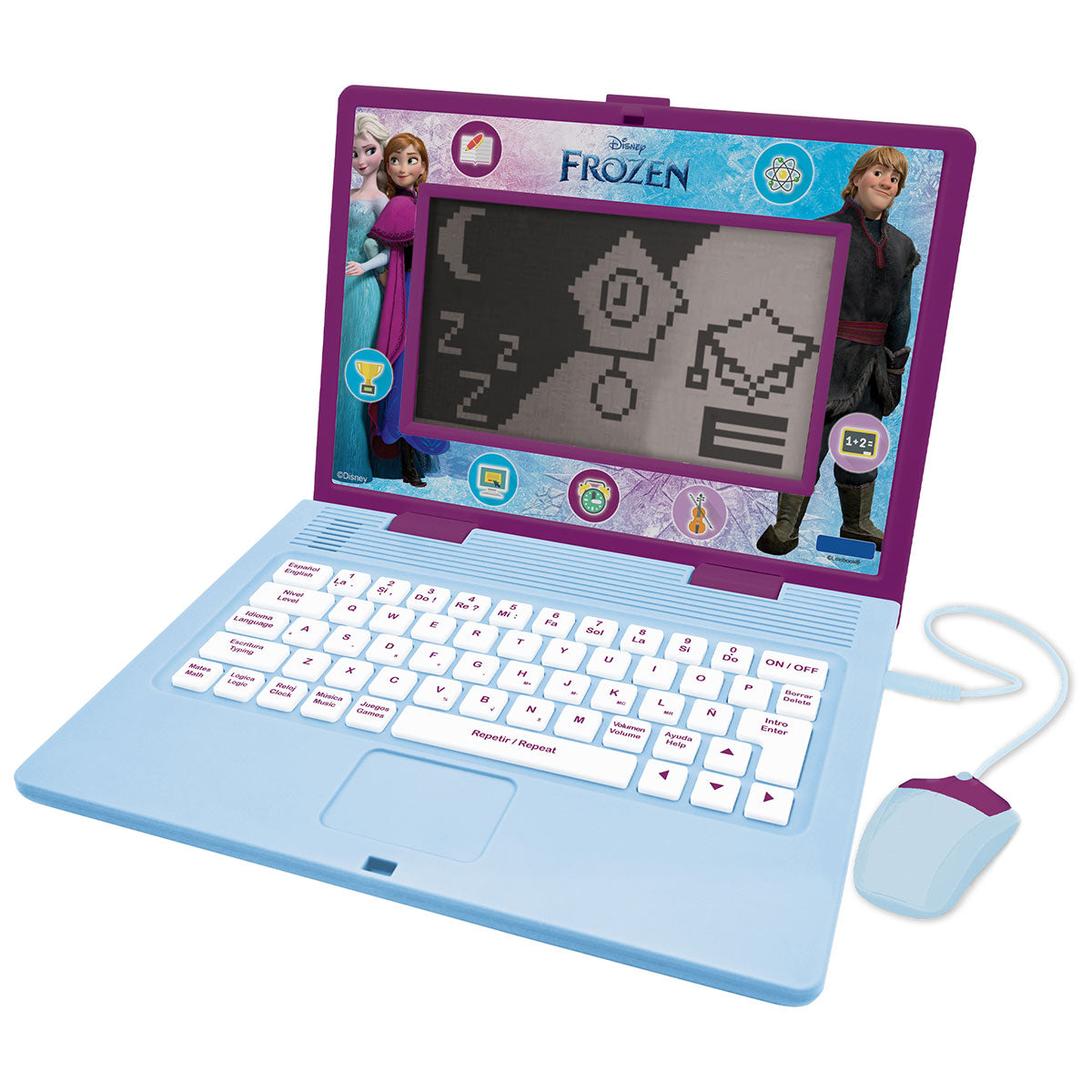 Disney Frozen Bilingual Talking Educational Laptop - image 13