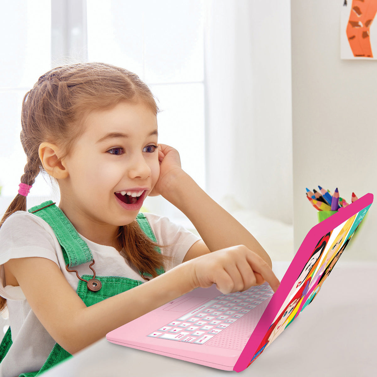 Disney Princess Bilingual Talking Educational Laptop - image 5