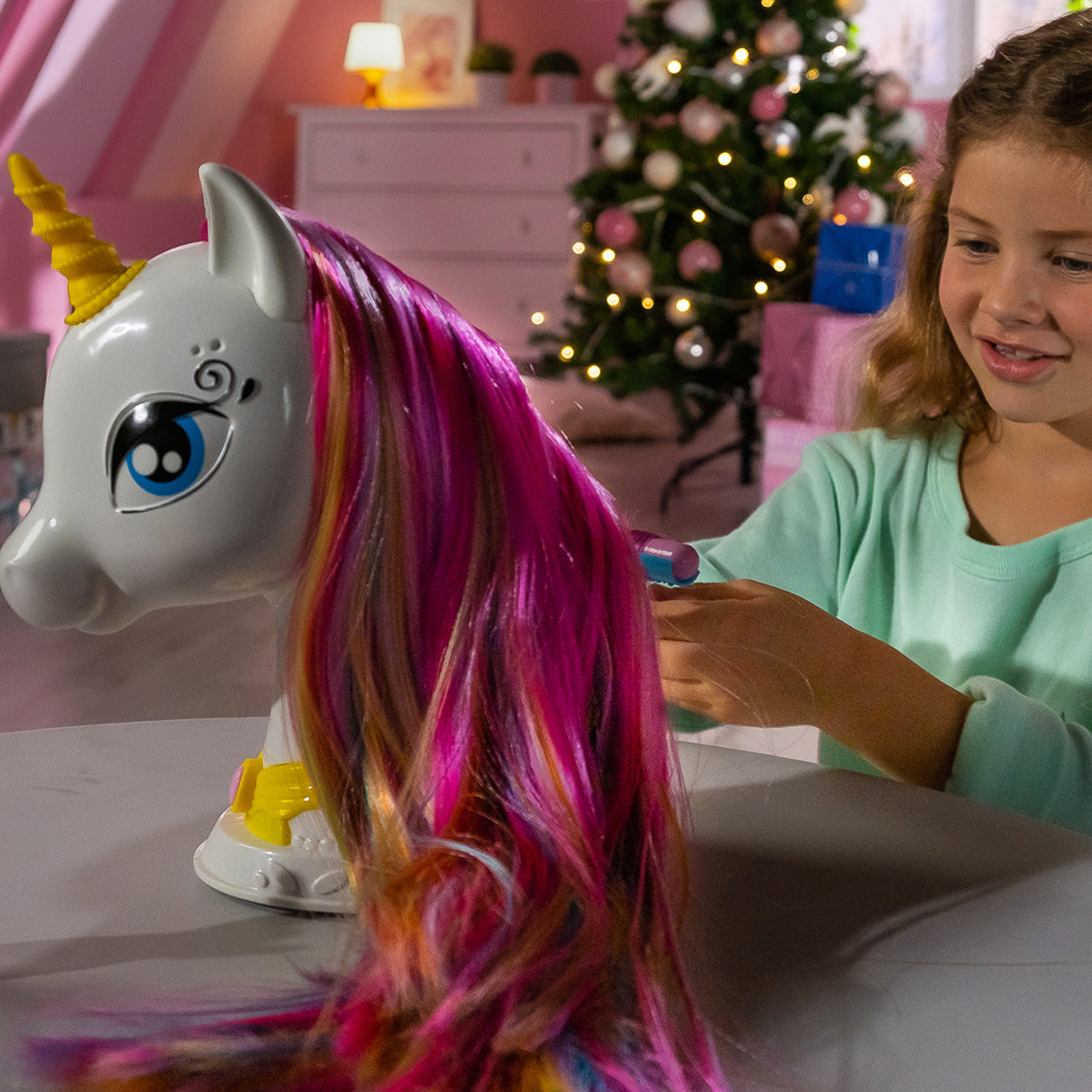 Interactive Unicorn Styling Head