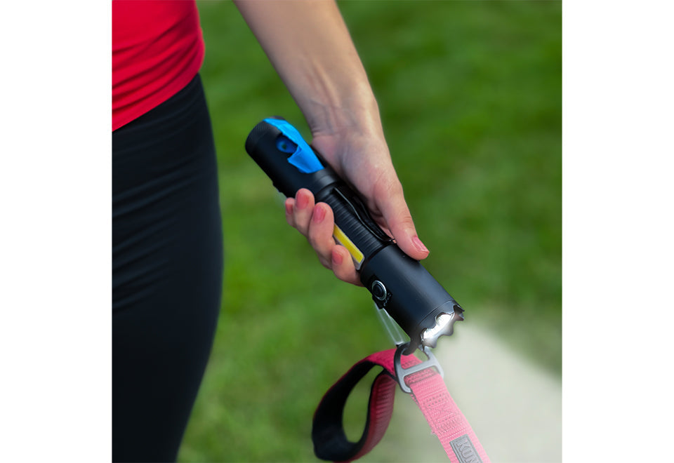 LED Tactical Flashlight and Pet Waste Bag Dispenser - image 5