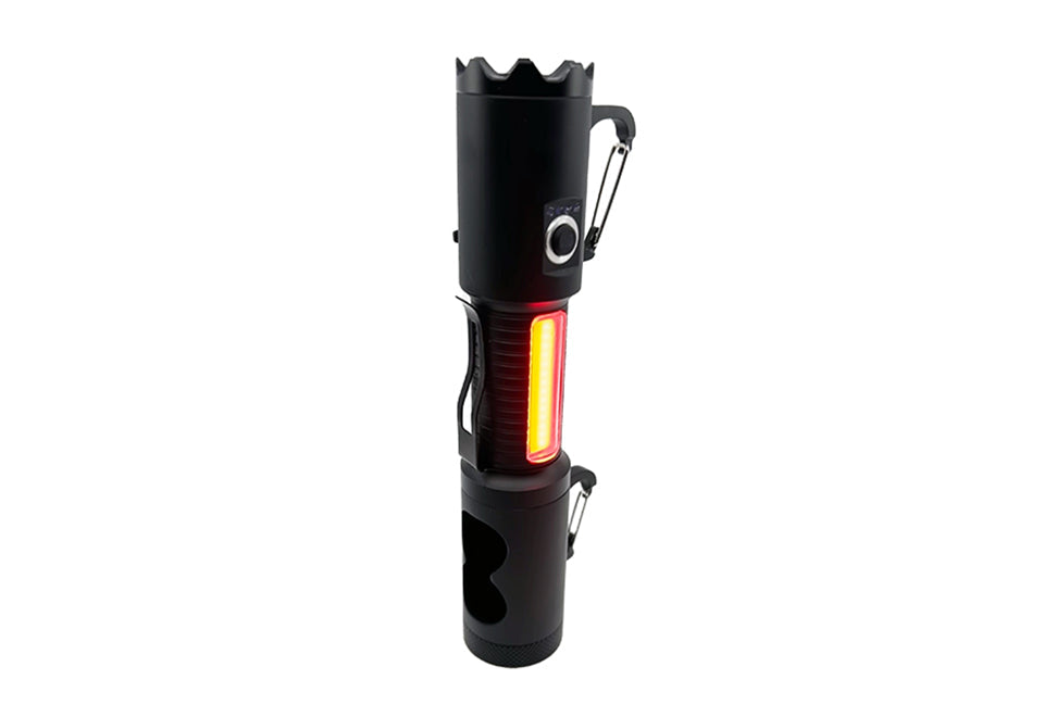 LED Tactical Flashlight and Pet Waste Bag Dispenser - image 9