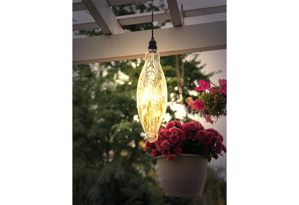 Indoor/Outdoor Battery-Operated LED Vintage Light - image 3