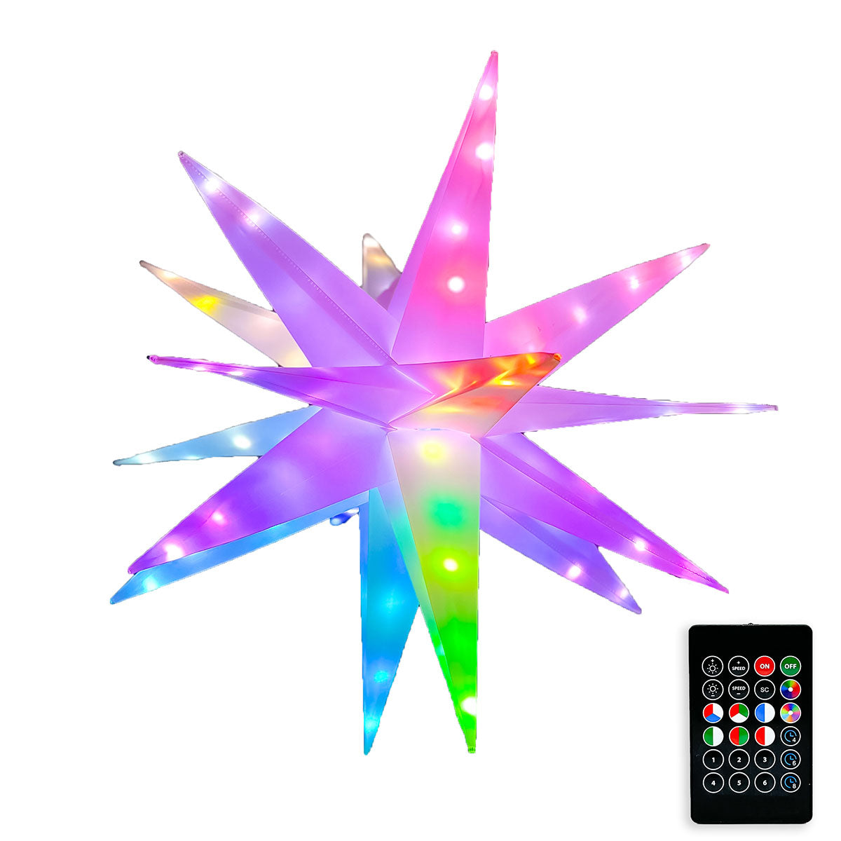 Twinklers Indoor/Outdoor Decorative LED Star - image 2