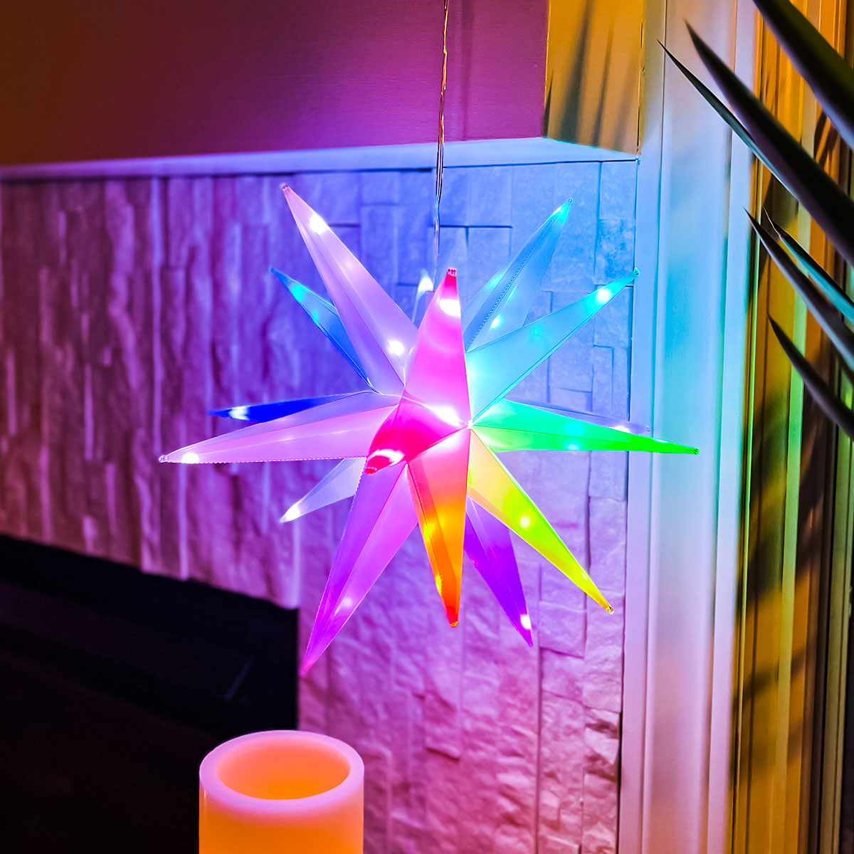 Twinklers Indoor/Outdoor Decorative LED Star - image 4