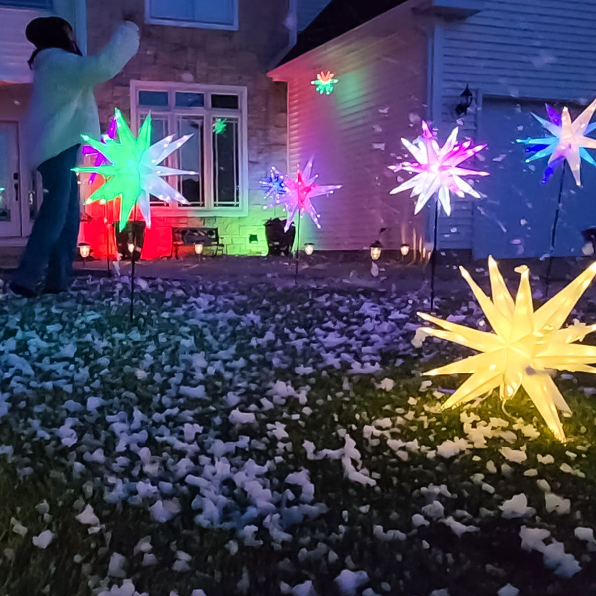 Twinklers Indoor/Outdoor Decorative LED Star - image 14