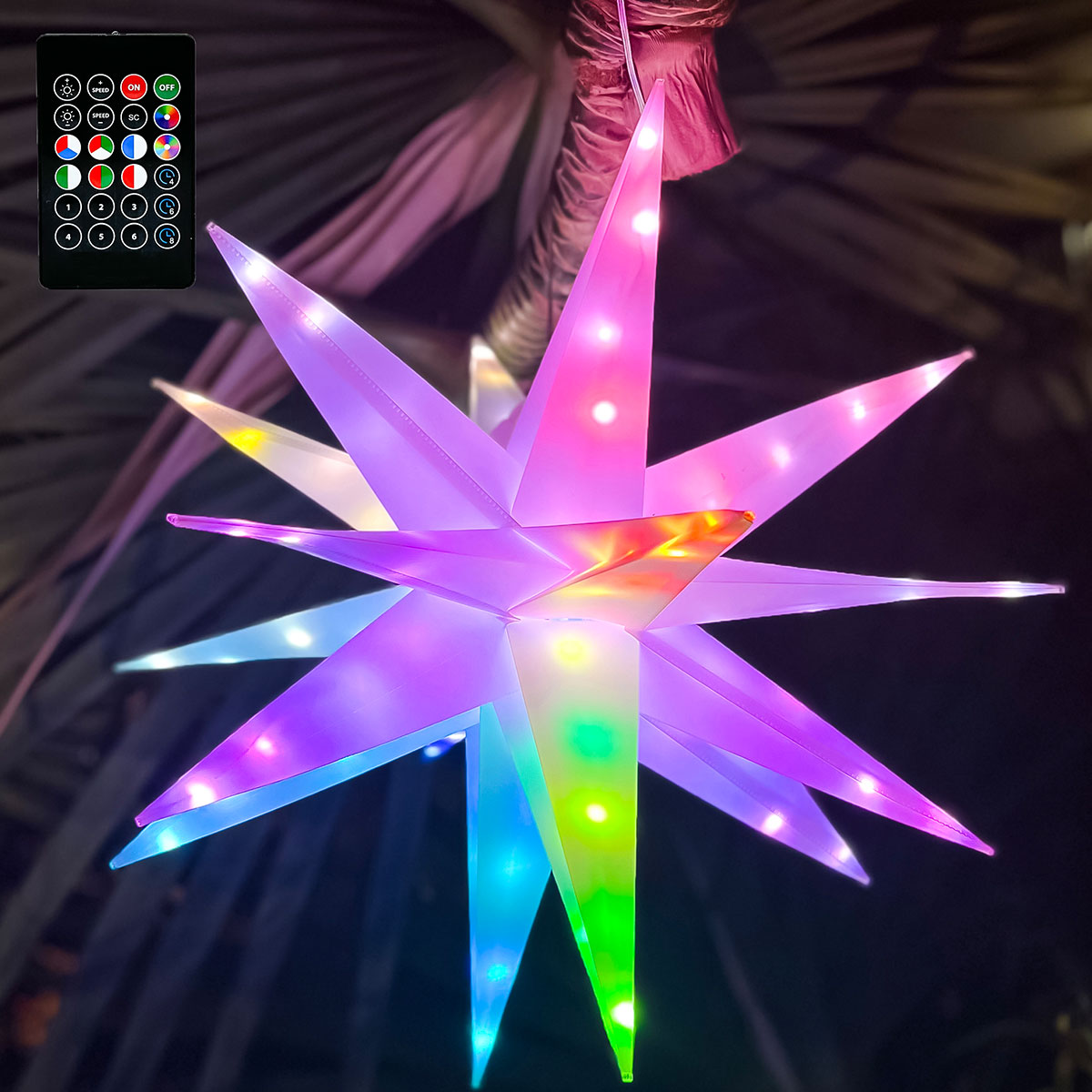 Twinklers Indoor/Outdoor Decorative LED Star - image 18