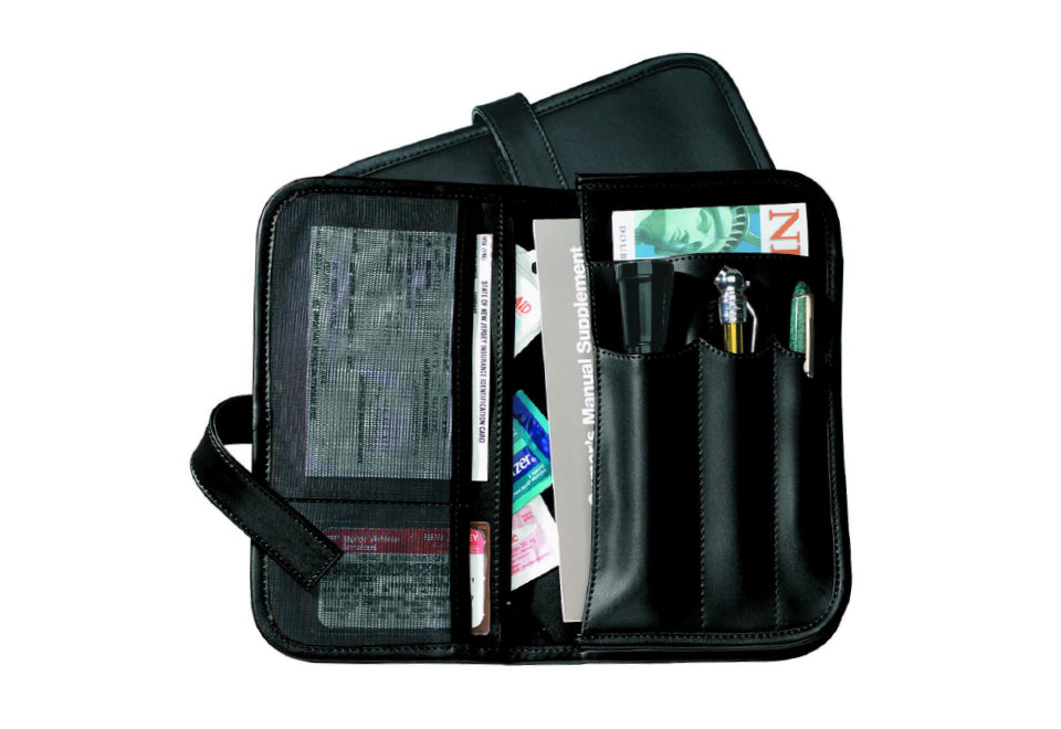 Personalized Leather Glovebox Organizer - image 3