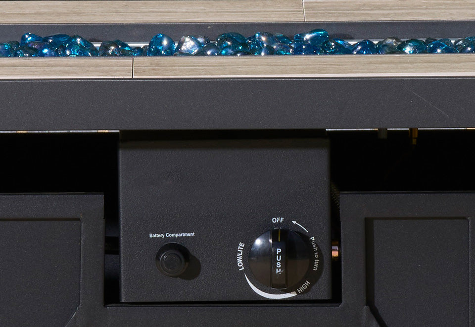60,000 BTU Rectangular Propane Fire Pit - image 6