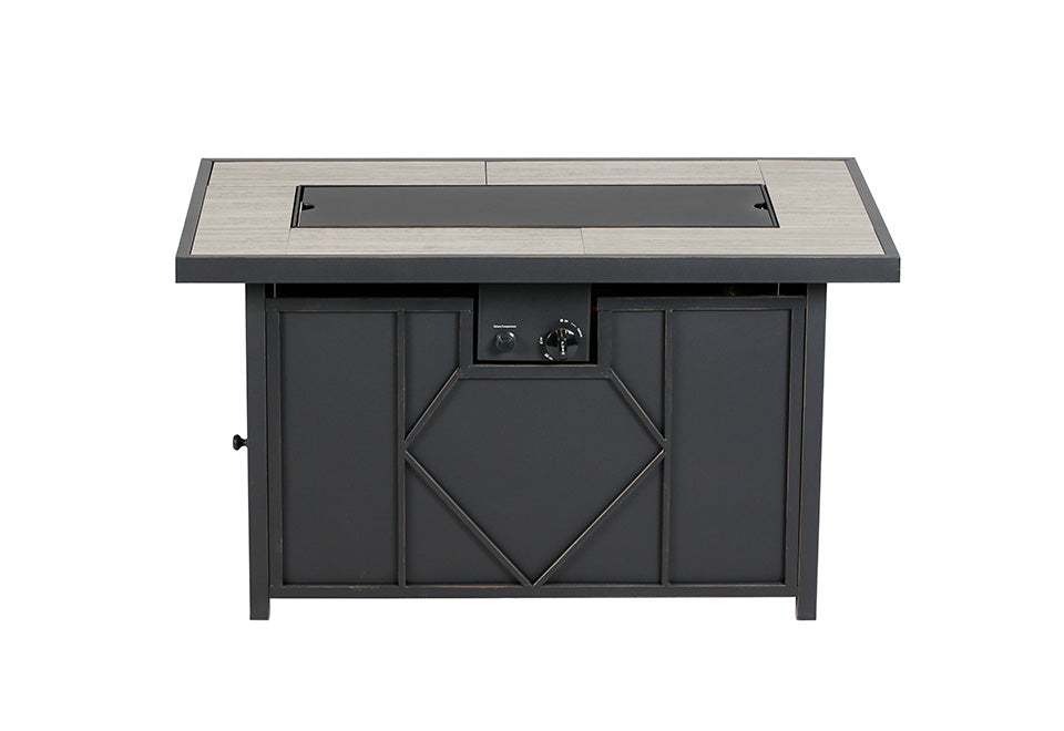 60,000 BTU Rectangular Propane Fire Pit - image 8