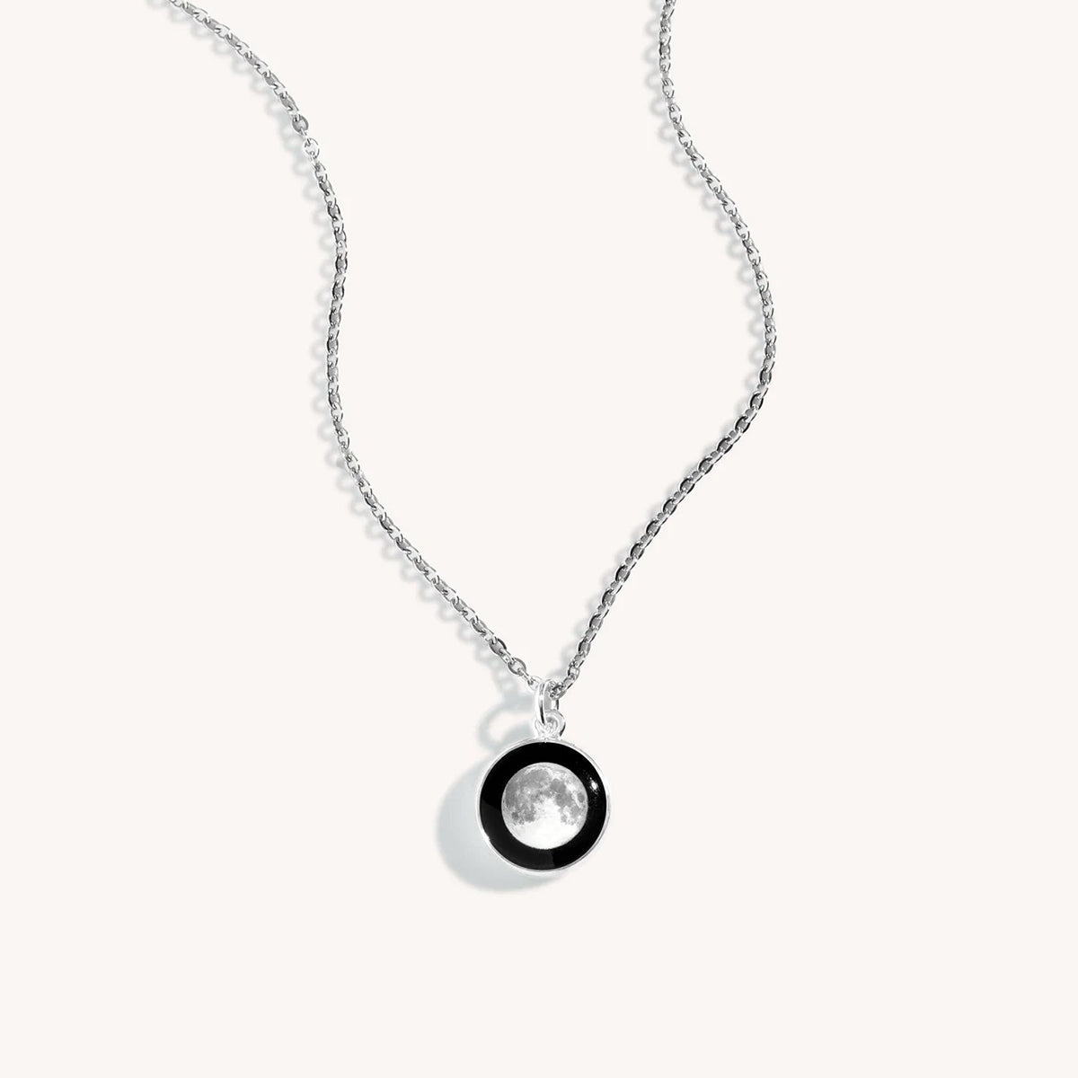 Personalized Choose Your Moon Phase Charmed Simplicity Necklace - image 2