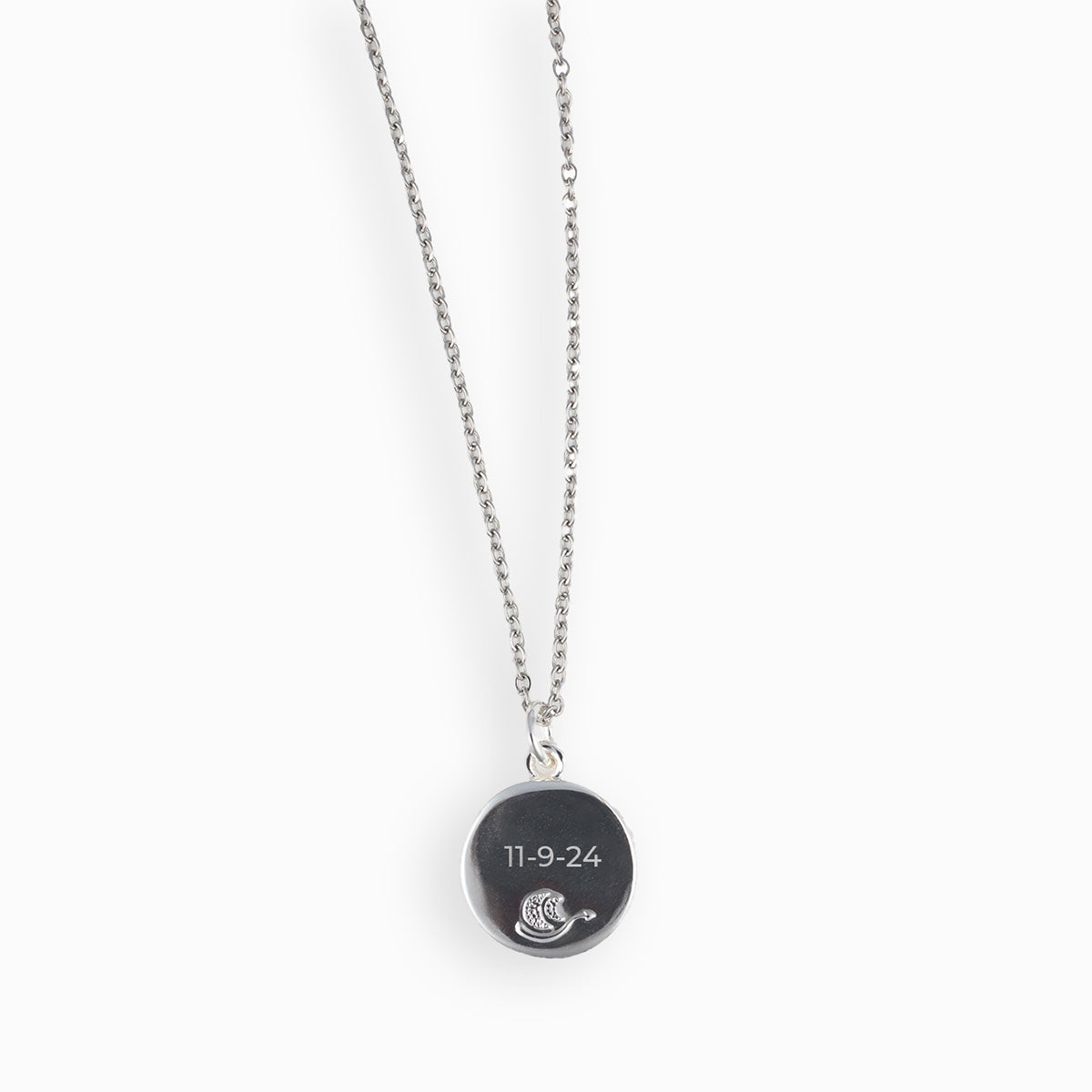 Personalized Engraved Choose Your Moon Phase Charmed Simplicity Necklace - image 2