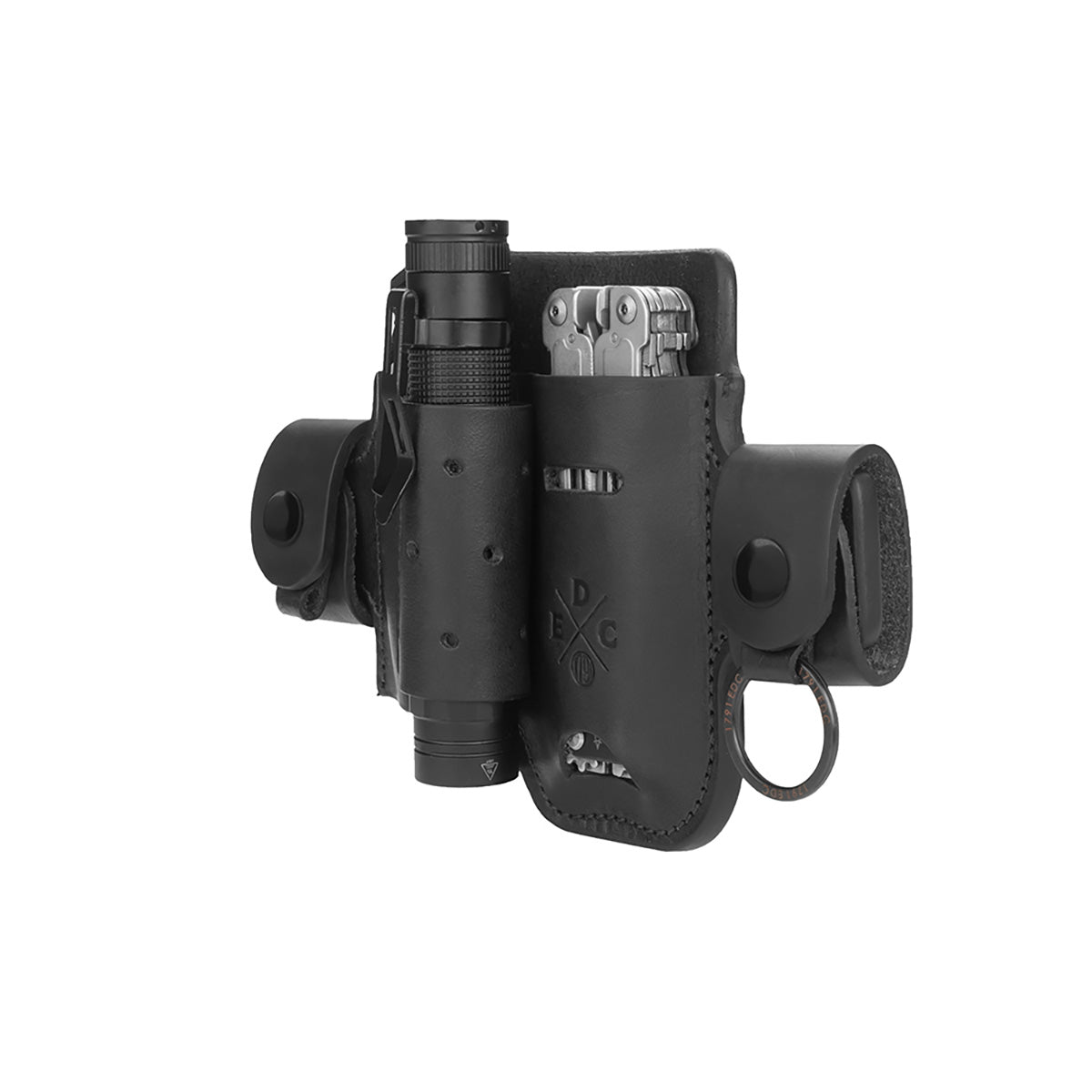 Leather Multitool Action Snap Belt Sheath - image 19