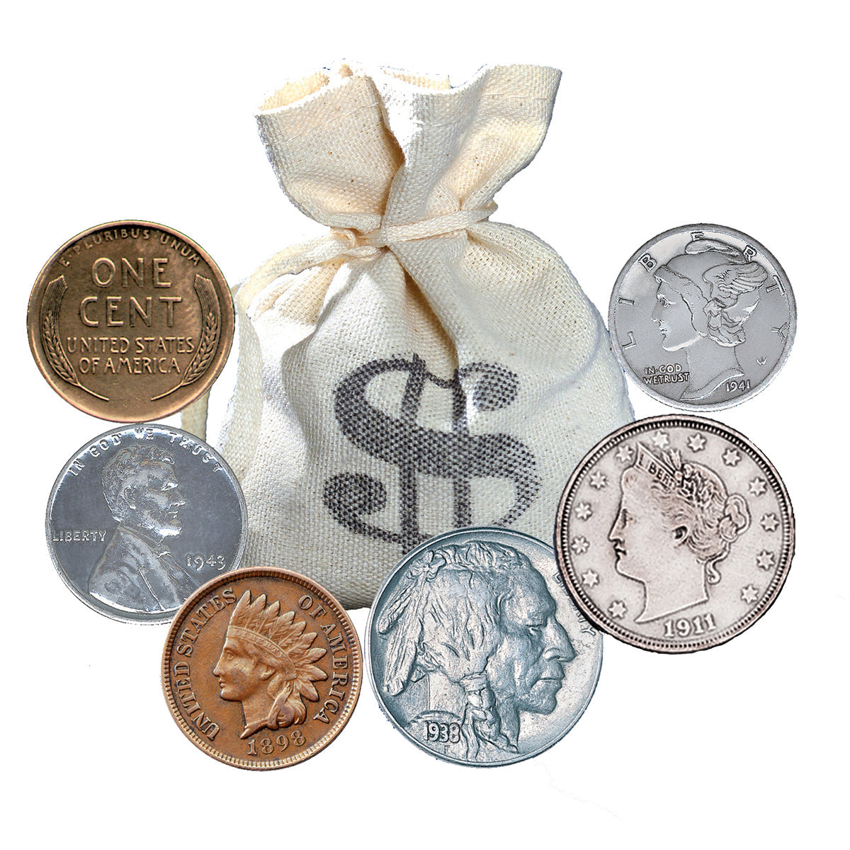 60 Historic Coin Bankers Bag - image 2