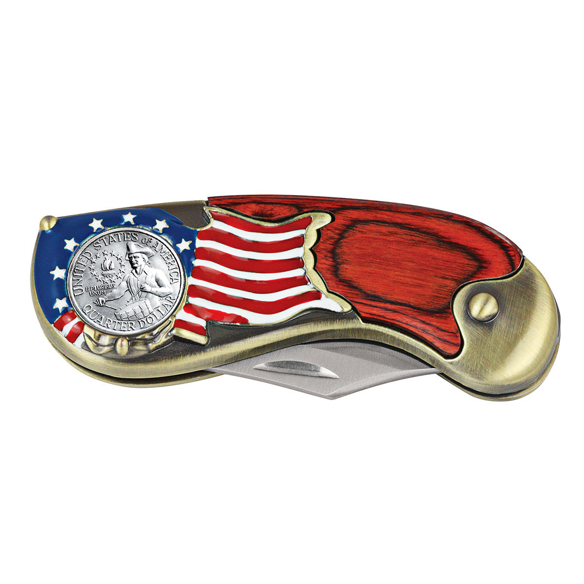 Washington Bicentennial Quarter Pocket Knife - image 2
