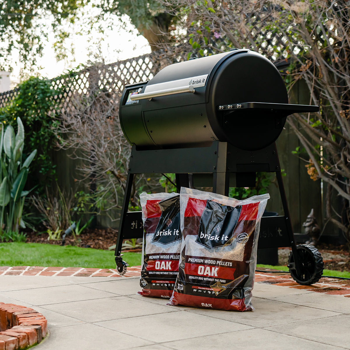 Premium Oak Wood Pellets for Smart Wood Pellet Smoker Grill - image 5