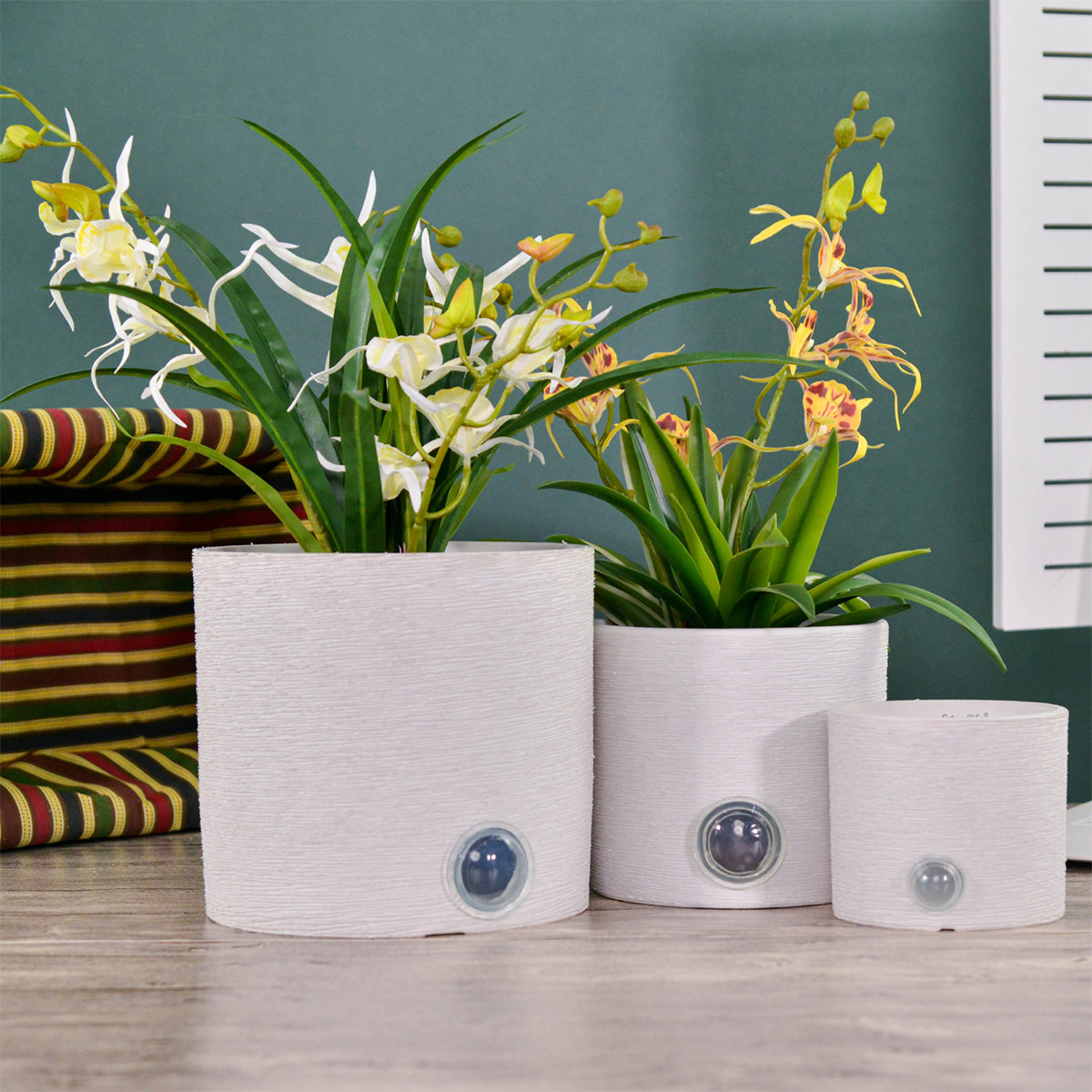 Self-Watering Cylinder Pot System for Indoor Plants (Set of 3) - image 10