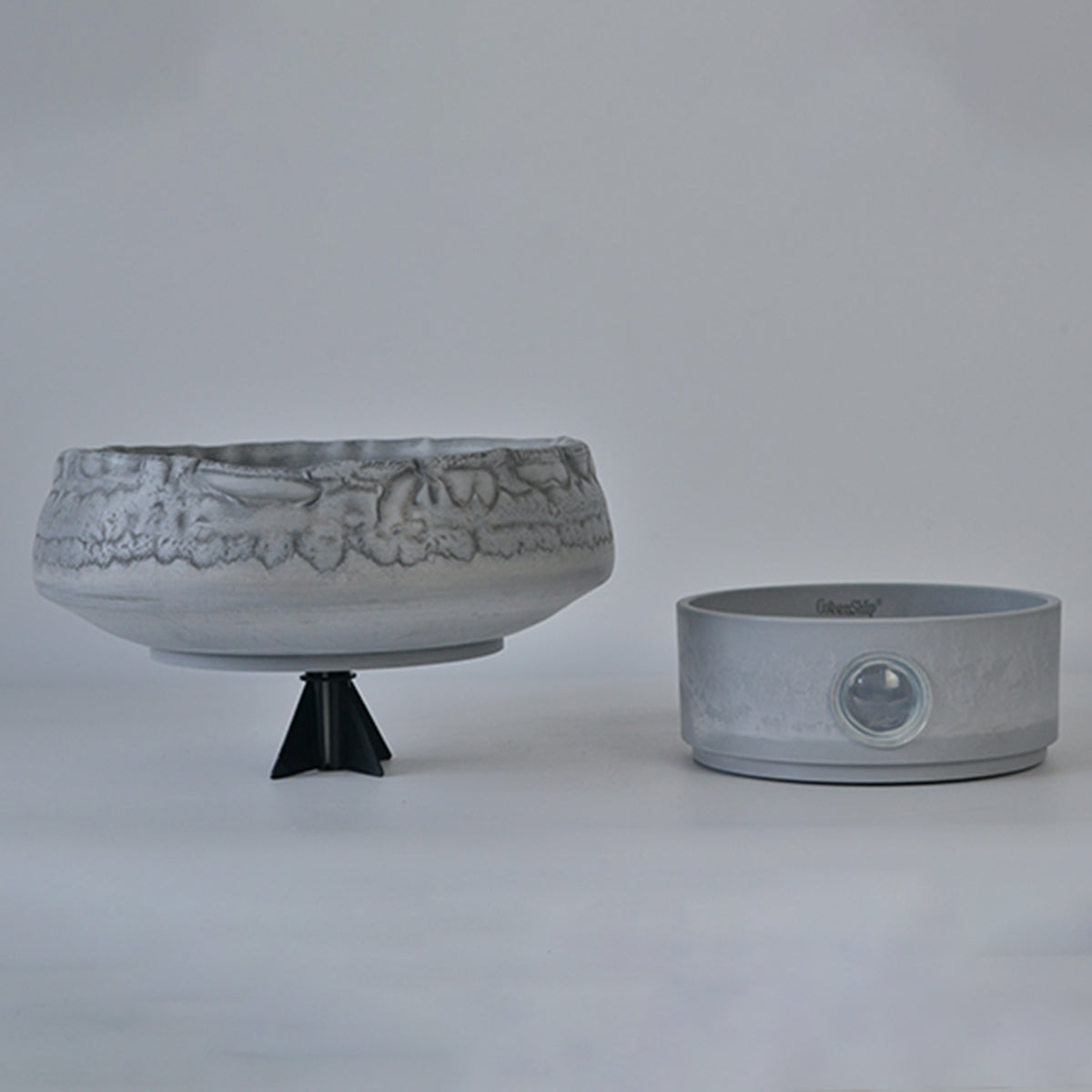 Self-Watering Rock Garden Pot System for Indoor Plants (Set of 3) - image 6
