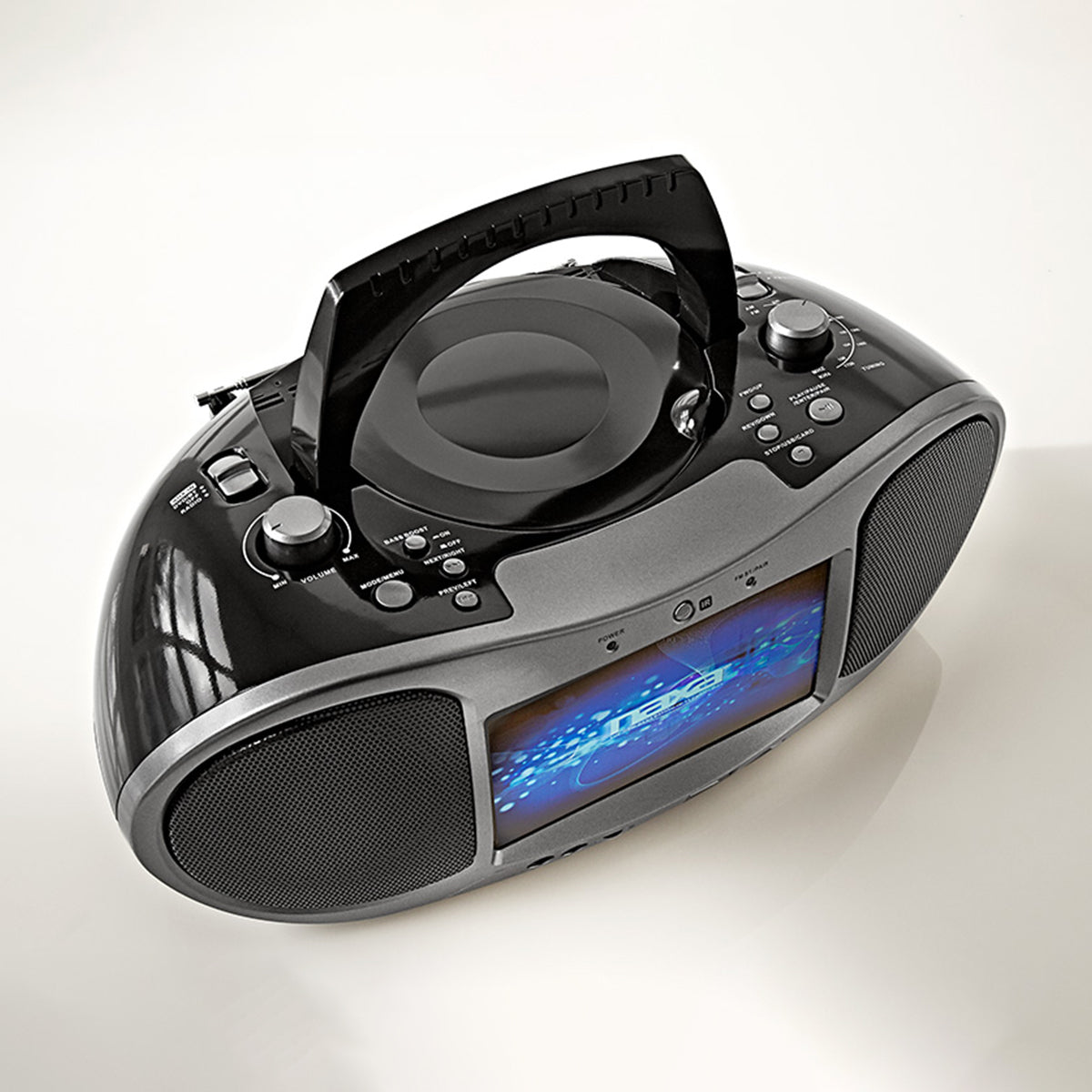 CD and DVD Boombox Radio with Bluetooth - image 2