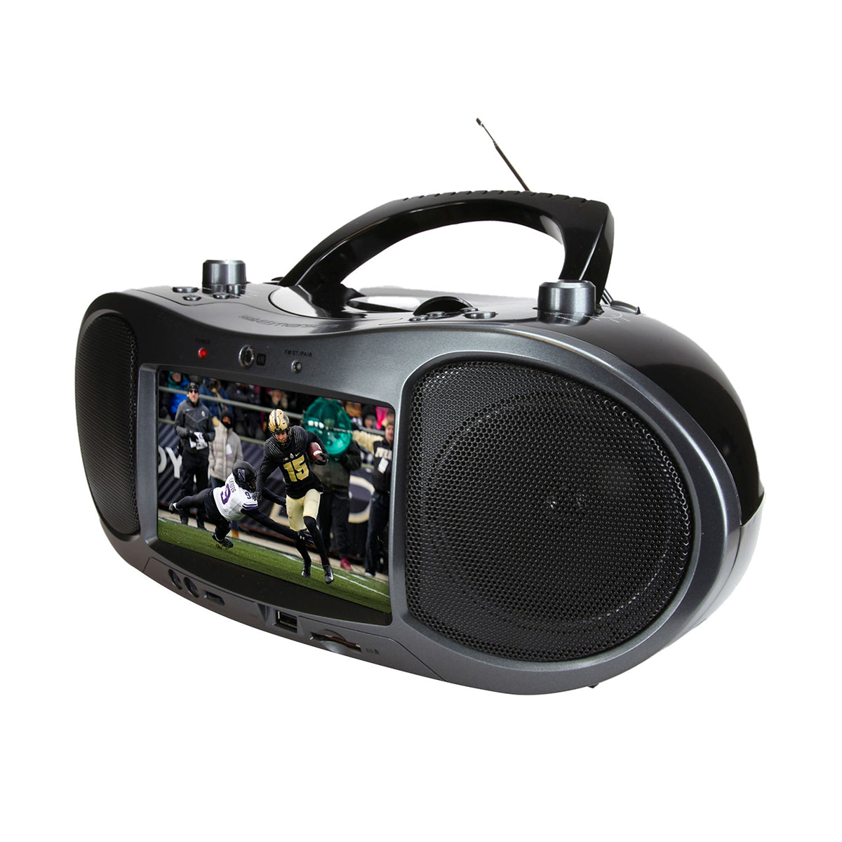 CD and DVD Boombox Radio with Bluetooth - image 7