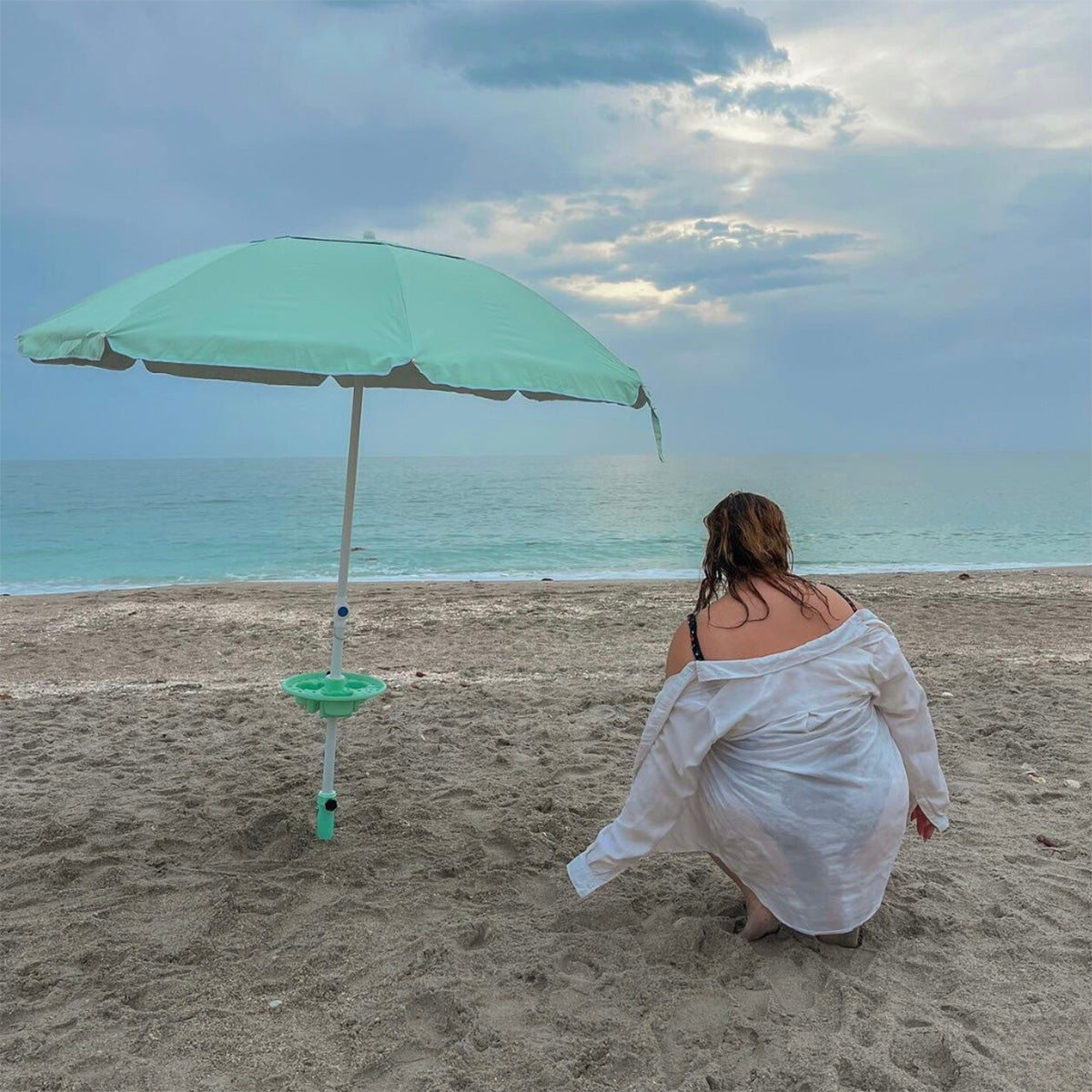 All-in-One Anchor Table Beach Umbrella - image 10
