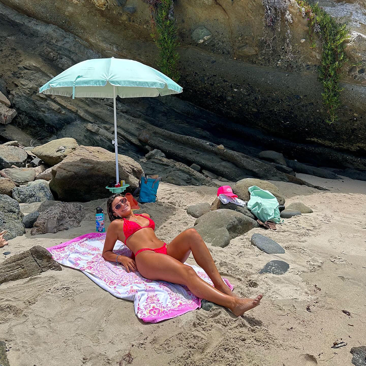 All-in-One Anchor Table Beach Umbrella - image 11