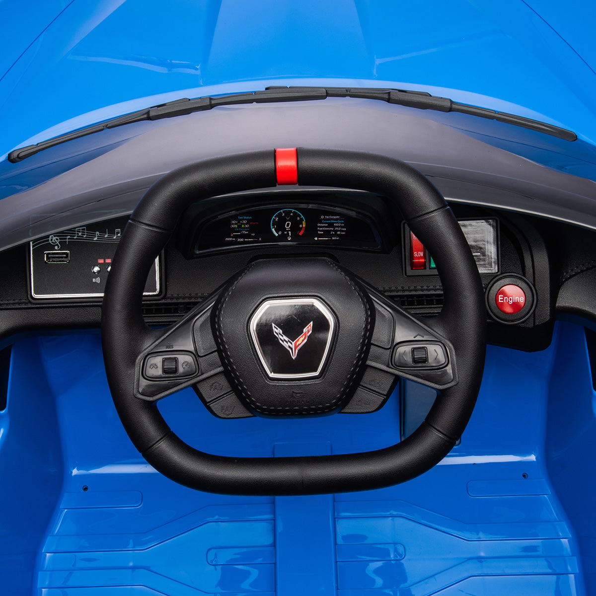 12V Chevrolet Corvette C8 Stingray Ride-On Car - image 10