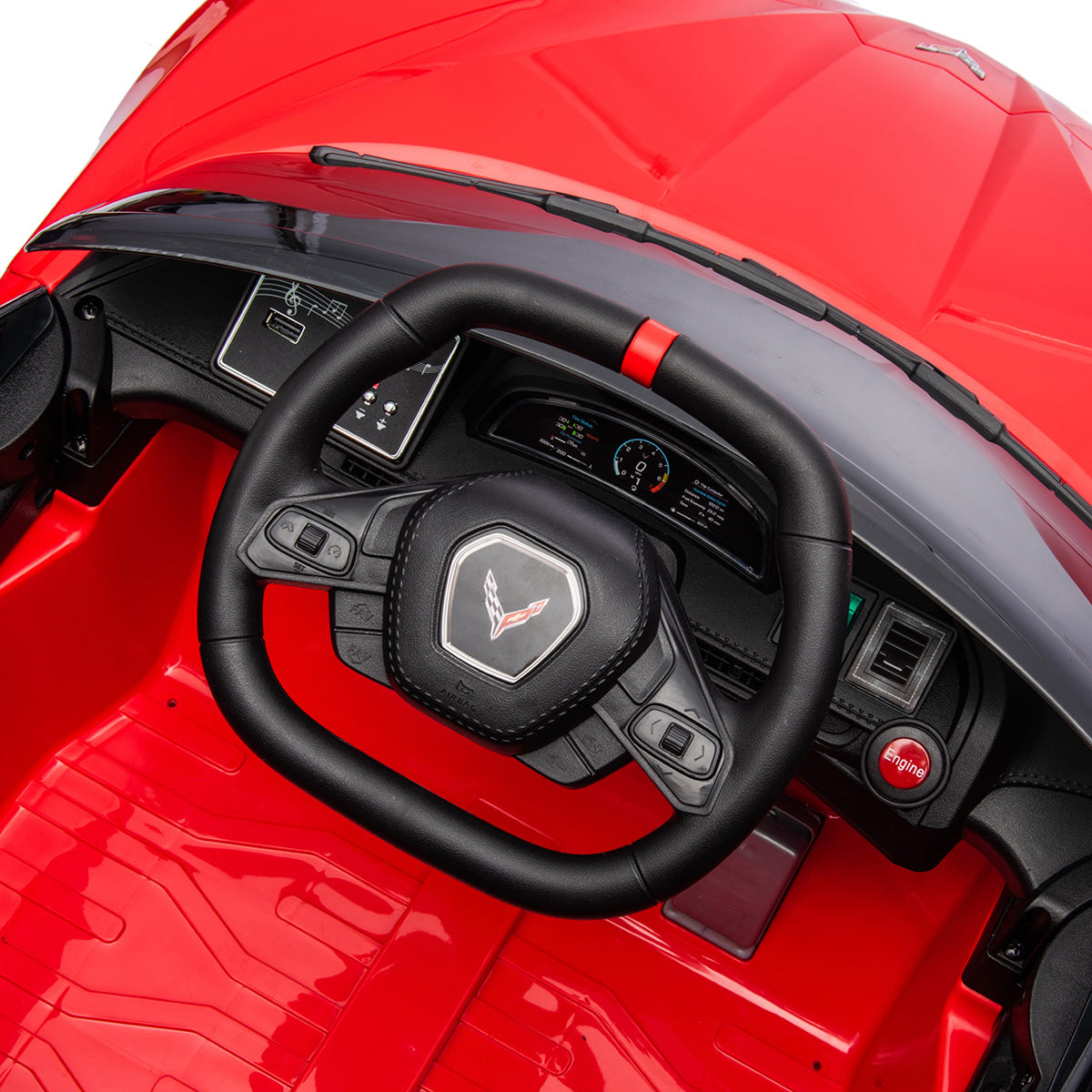 12V Chevrolet Corvette C8 Stingray Ride-On Car - image 19