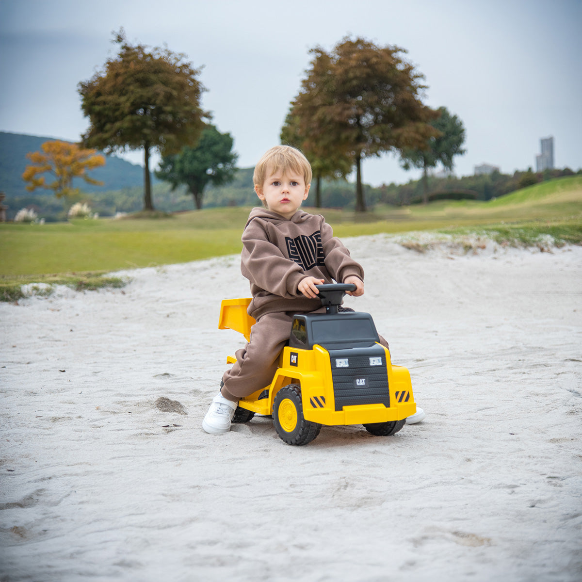 CAT Dump Truck Ride-On Toy - image 6