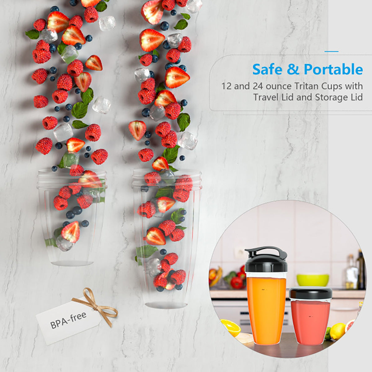High-Powered Portable Blender - image 4