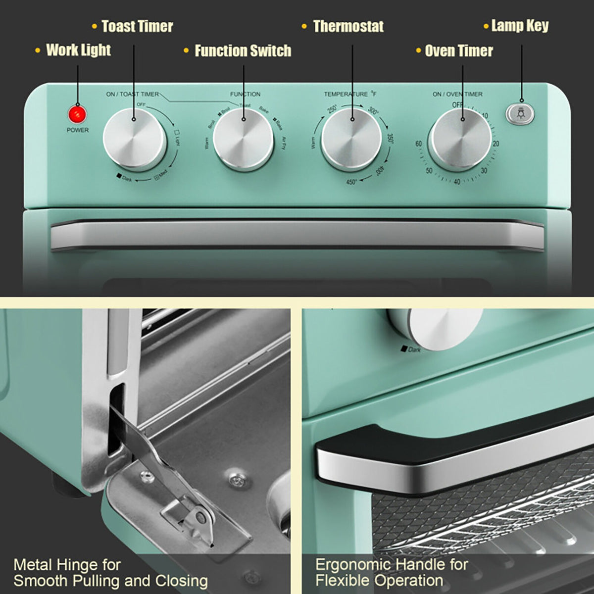 7-in-1 Convection Air Fryer Toaster Oven - image 10