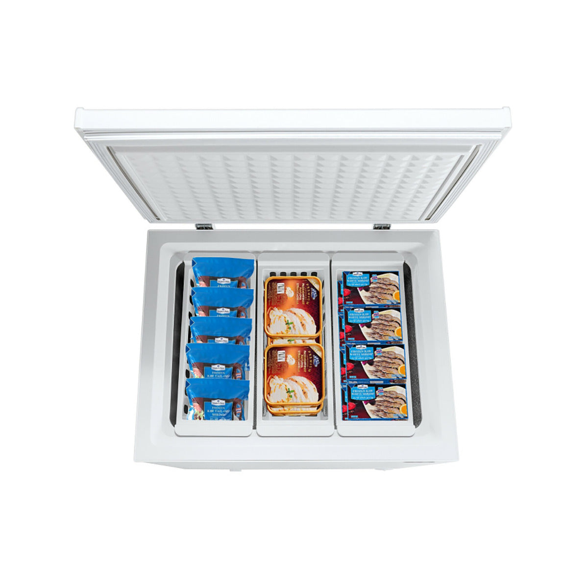 5 Cu. Ft. Chest Freezer with 3 Removable Storage Baskets - image 2