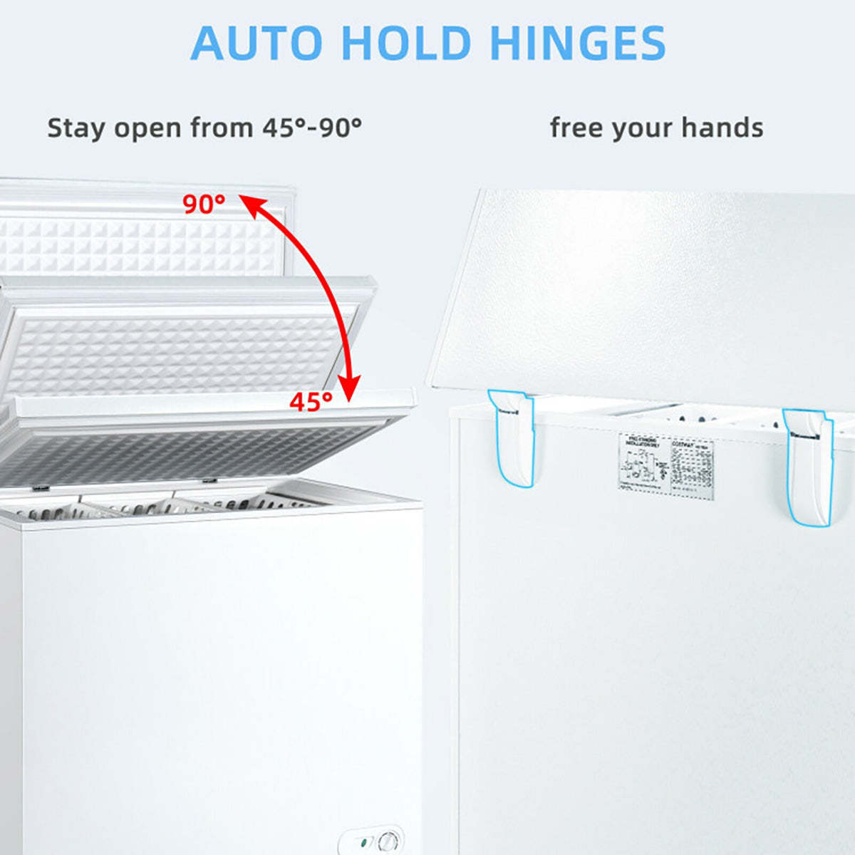 5 Cu. Ft. Chest Freezer with 3 Removable Storage Baskets - image 9