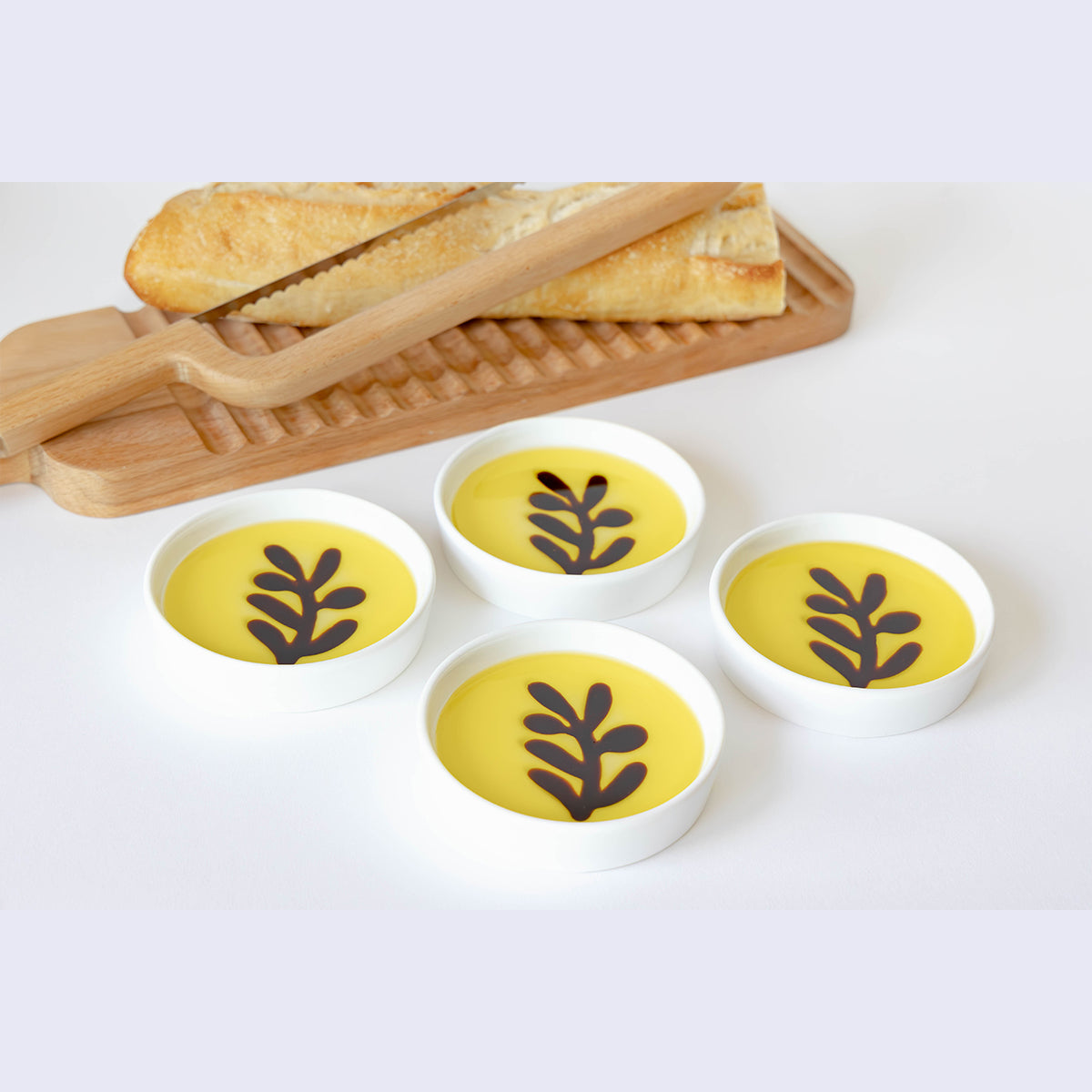 Charcuterie Board and 4-Piece Individual Dipping Set - image 5