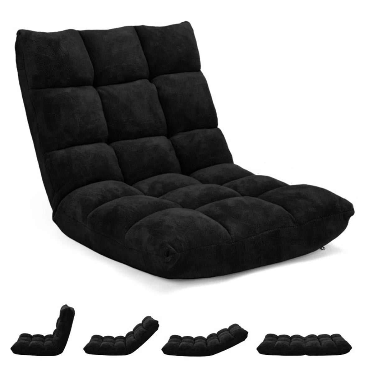 14-Position Adjustable Cushioned Floor Chair - image 19