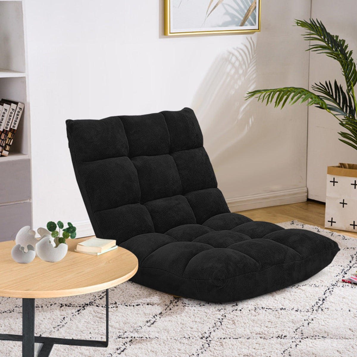 14-Position Adjustable Cushioned Floor Chair - image 18