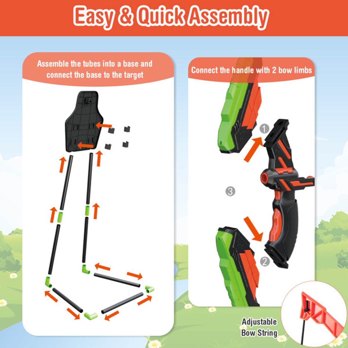 Kids LED Archery Bow Set with Suction Cup Arrows - image 7