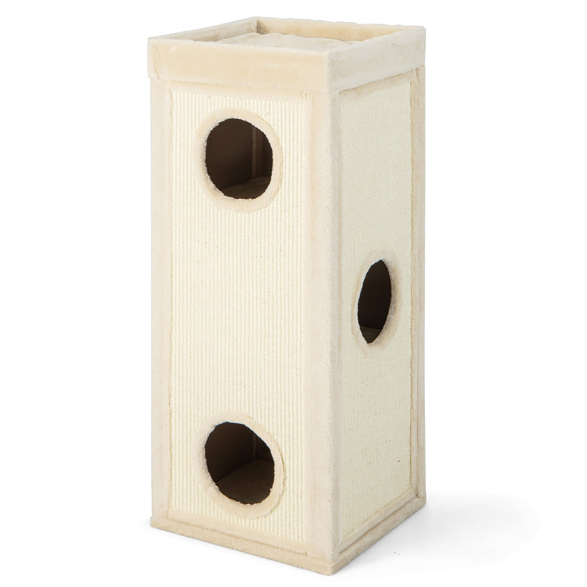39'' Hideaway Cat Condo with Scratching Posts - image 9