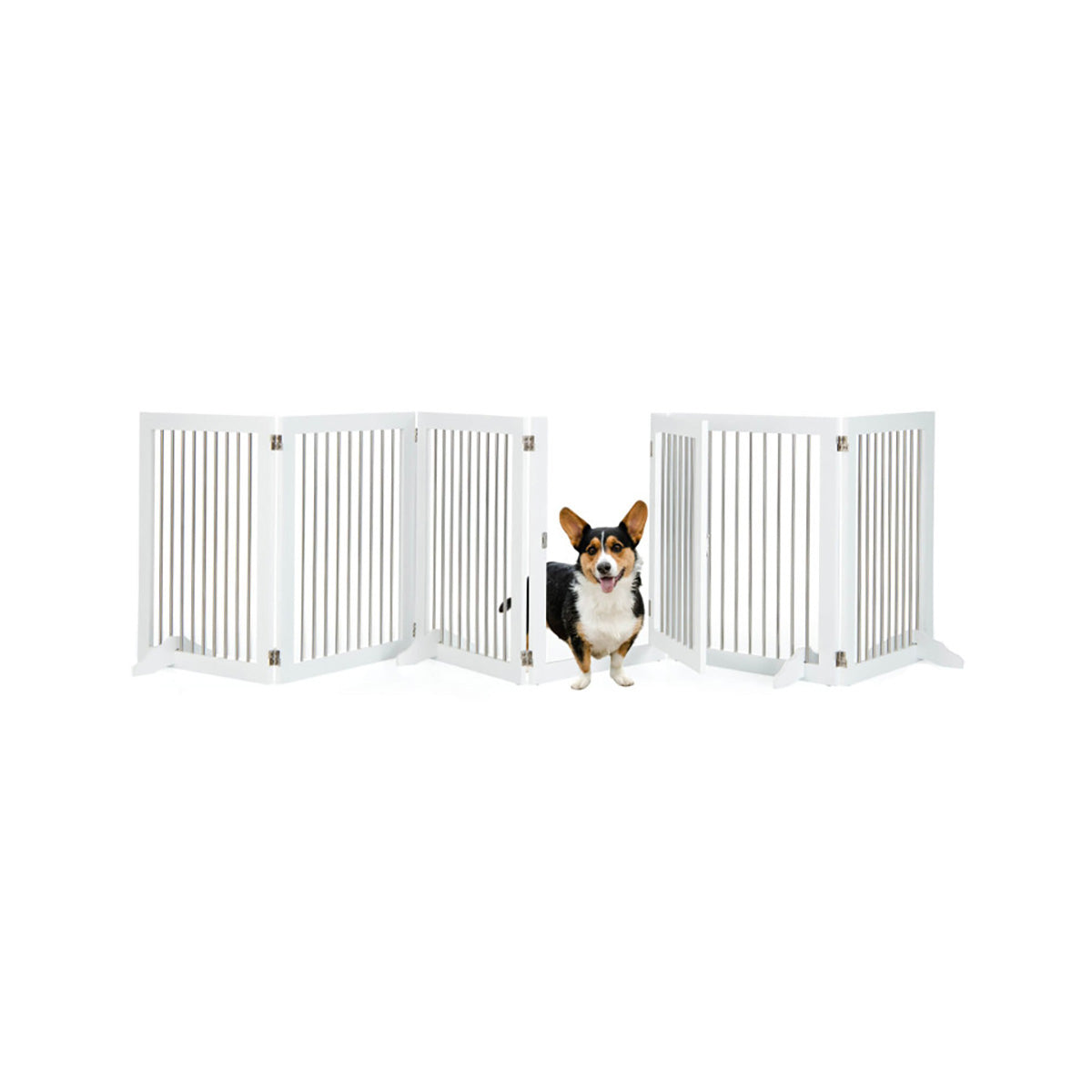 Freestanding 6-Panel Dog Gate - image 2