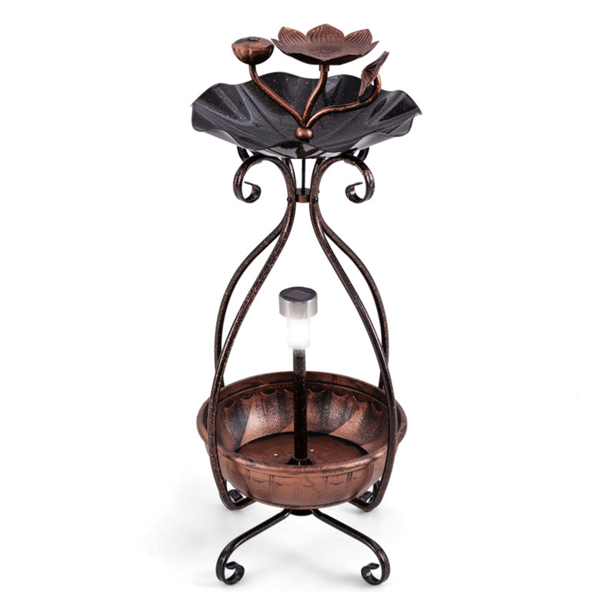 Solar Bird Bath Feeder and Planter - image 19