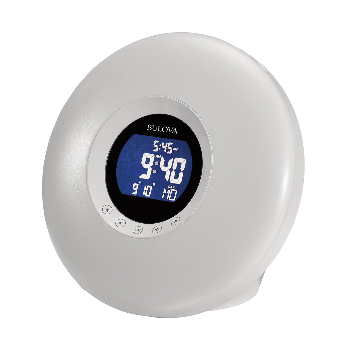 Bulova Multi-Wake LED Tabletop Alarm Clock - image 4