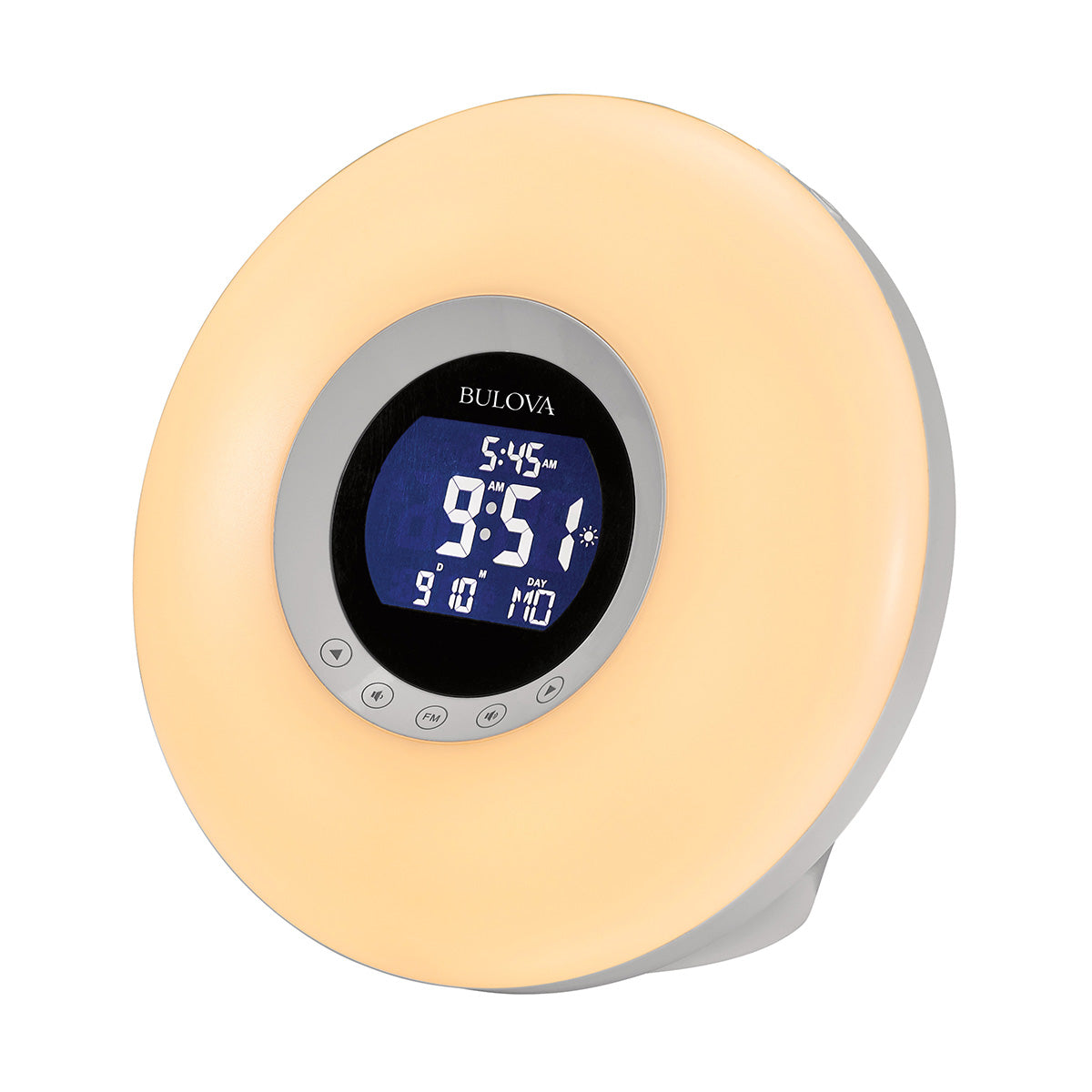 Bulova Multi-Wake LED Tabletop Alarm Clock - image 5