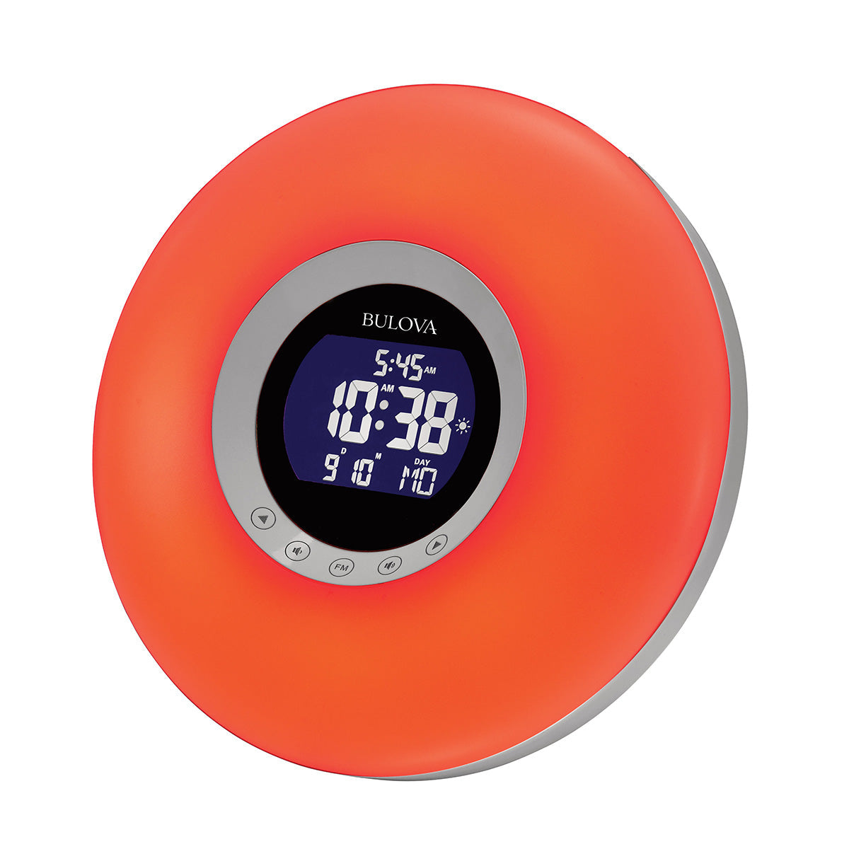 Bulova Multi-Wake LED Tabletop Alarm Clock - image 7