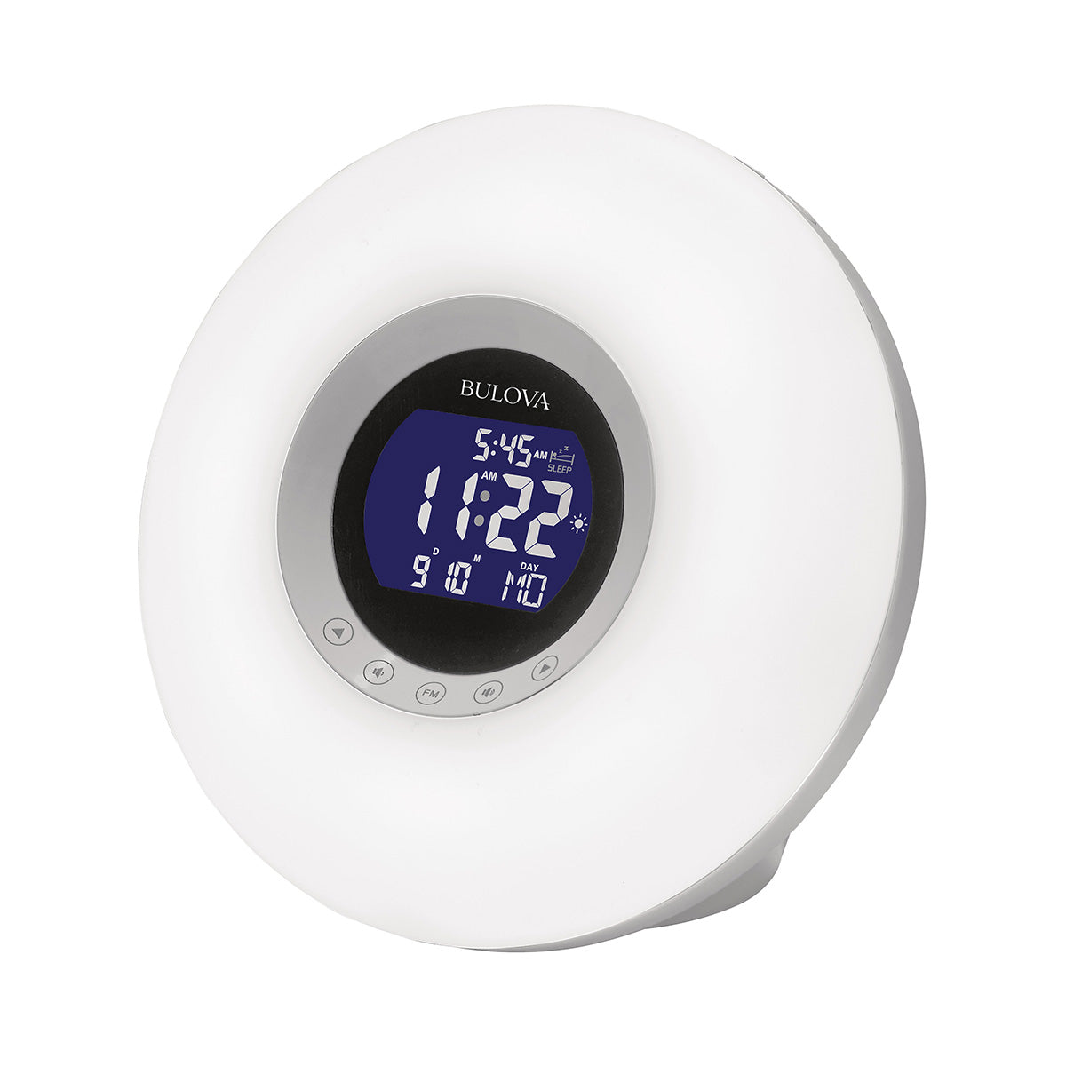 Bulova Multi-Wake LED Tabletop Alarm Clock - image 9