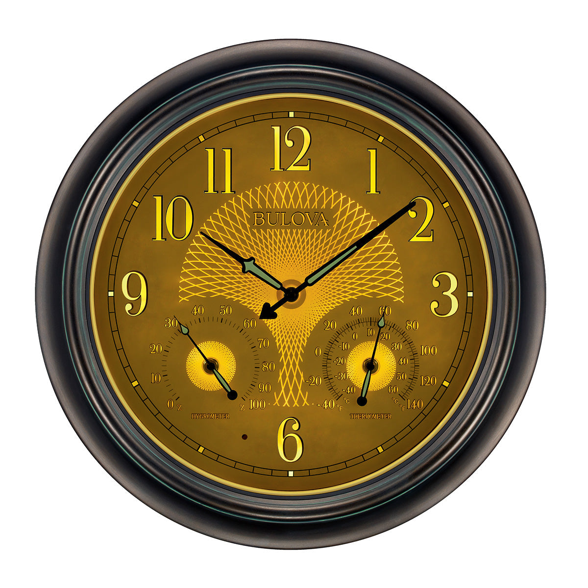 Bulova Weather Master Outdoor LED Wall Clock - image 3