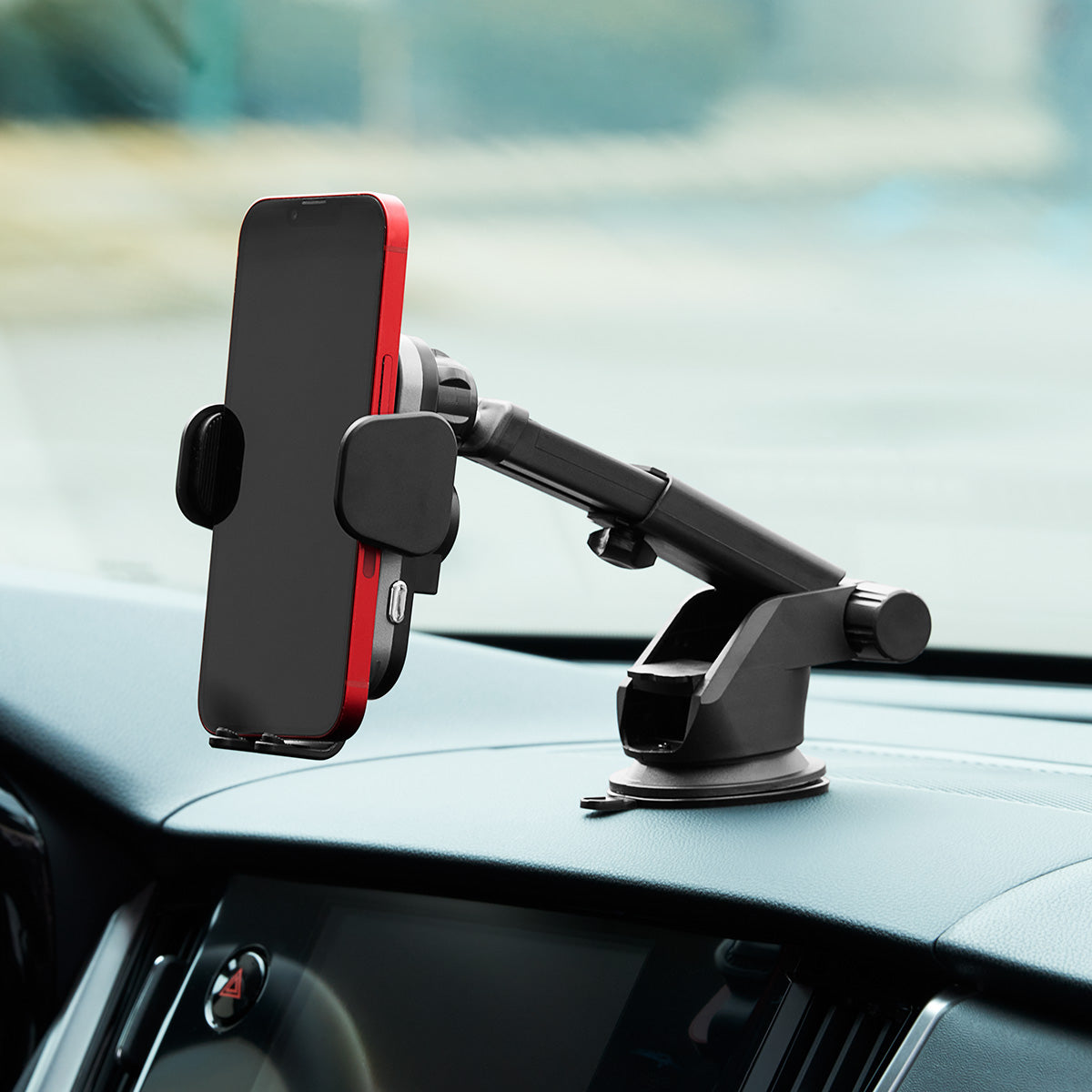 Car and Driver Auto Clamping Car Mount with Wireless Charging - image 2