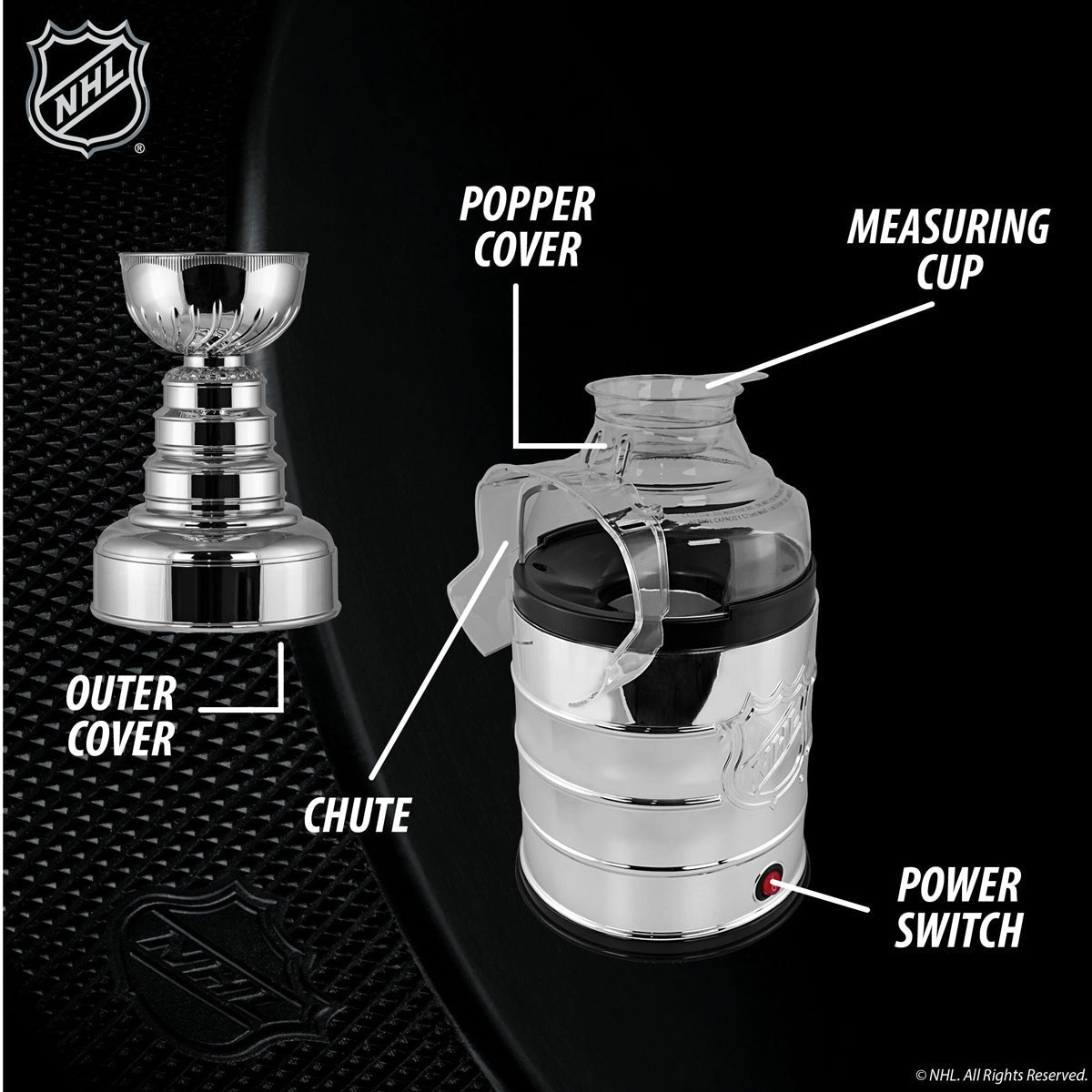 NHL Stanley Cup Popcorn Maker - image 11