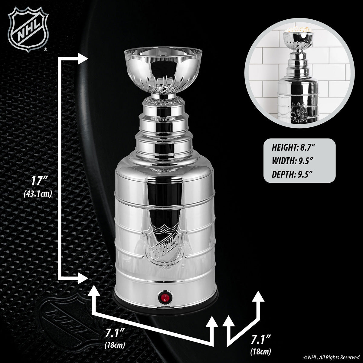 NHL Stanley Cup Popcorn Maker - image 12