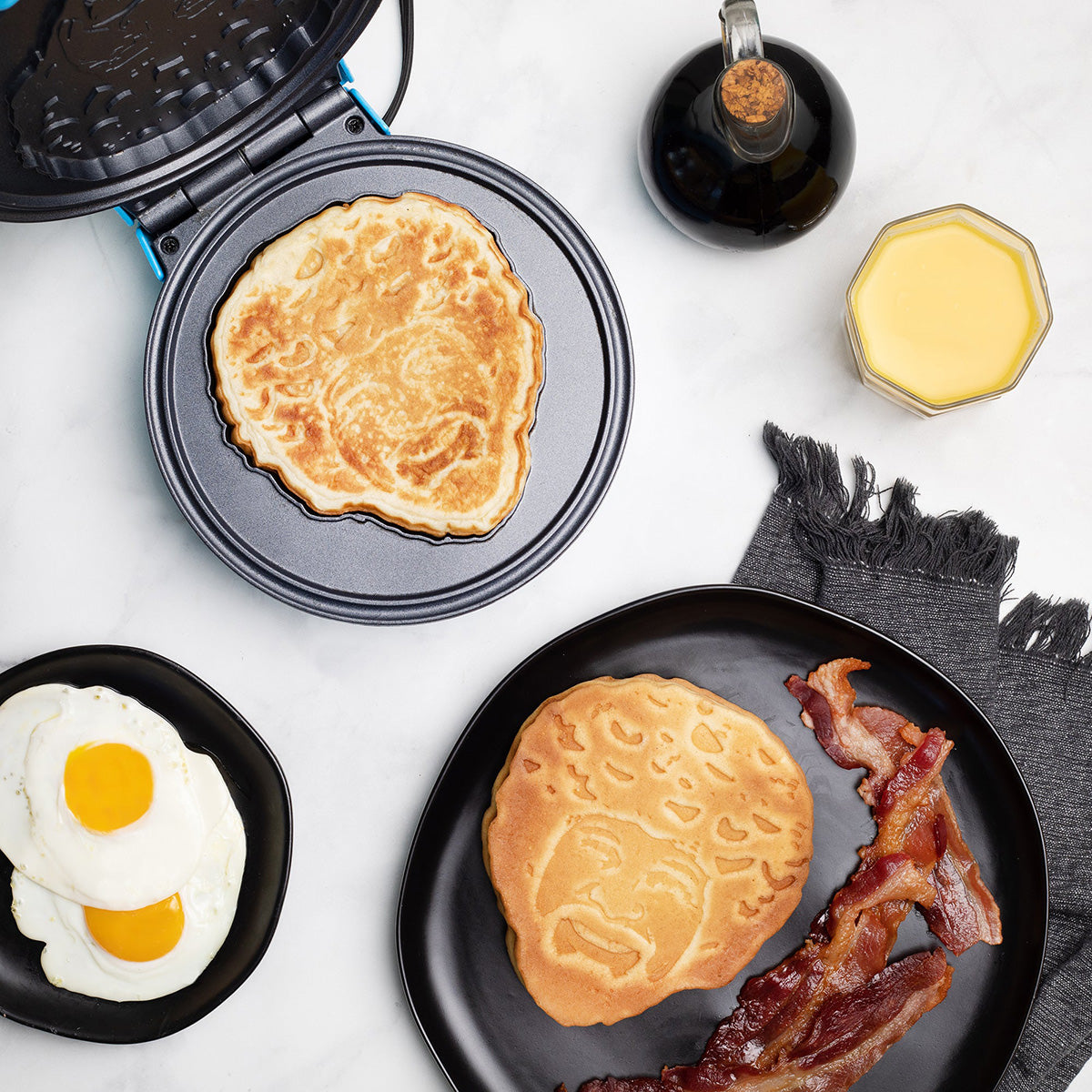 Bob Ross Round Waffle Maker - image 4