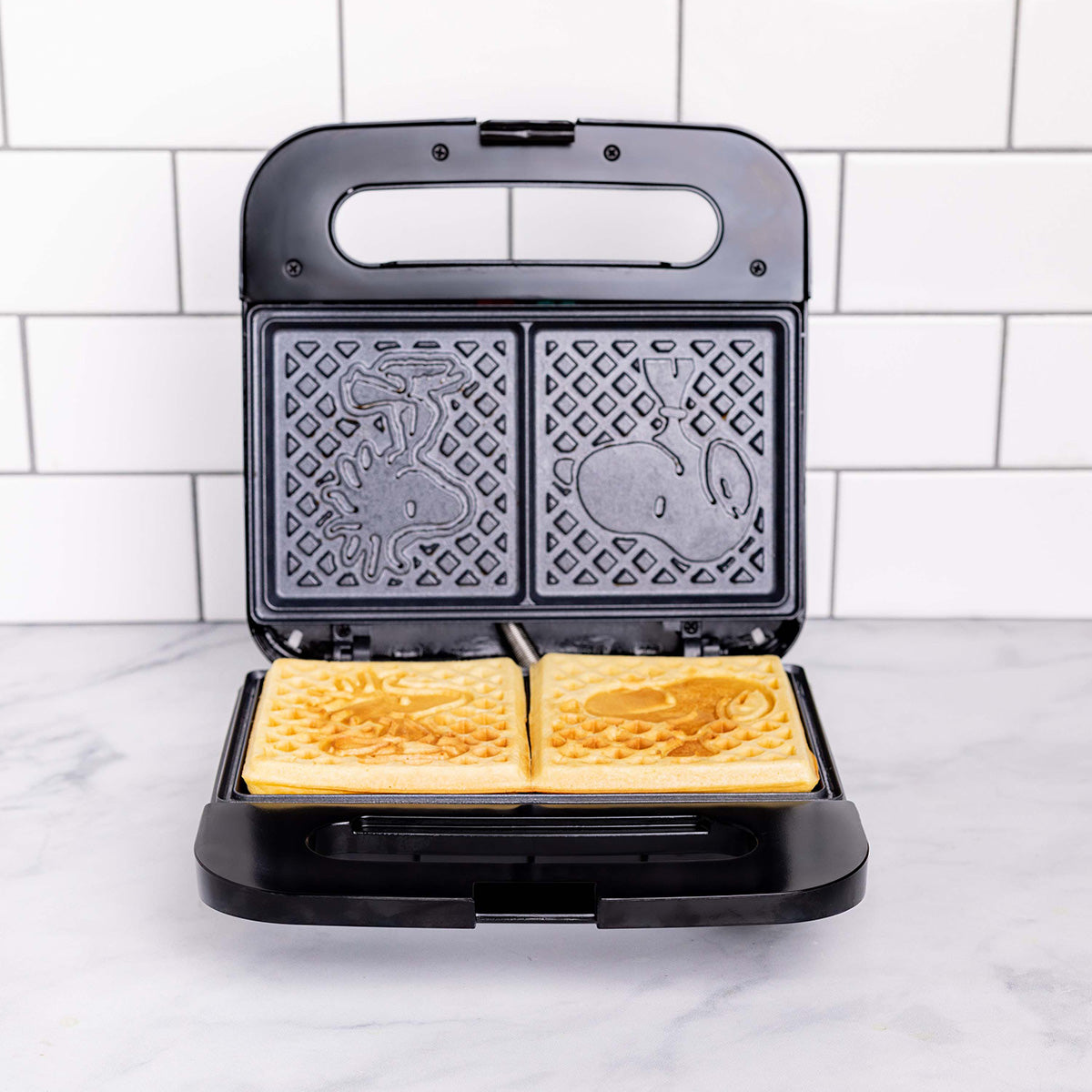 Peanuts Snoopy and Woodstock Double-Square Waffle Maker - image 2